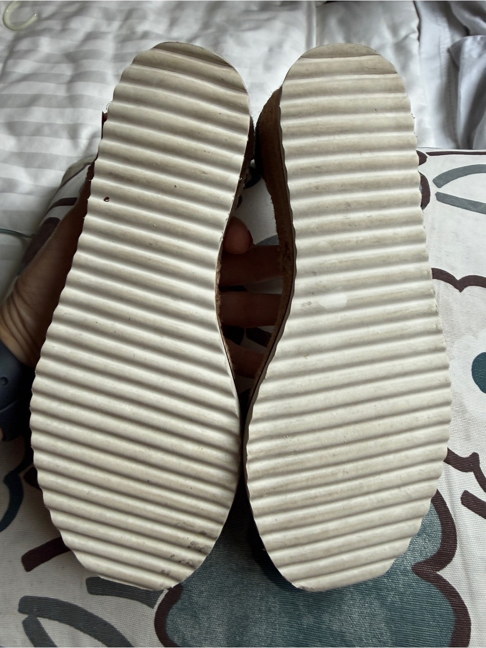 Alex Marie Ankle Strap Espadrille Sandals-Upper Leather, Black & Tan - Picture 6 of 9